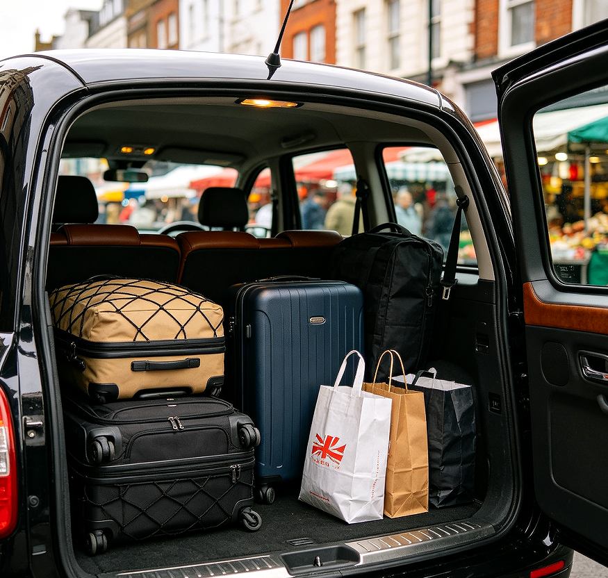 Large Luggage and Shopping Transfer Taxi Booking Service